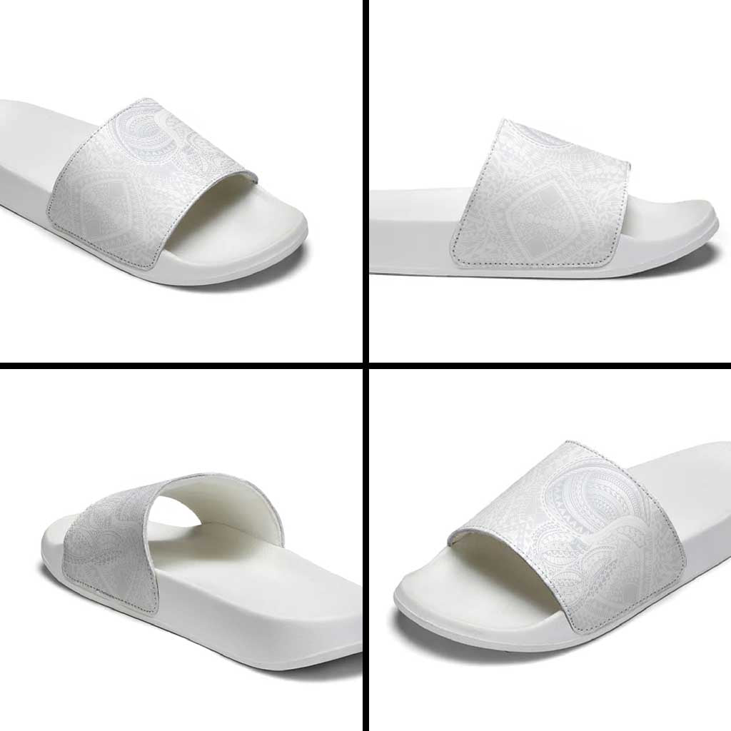 Lotu Tamaiti Slide Sandals Traditional Samoan Art Tattoos - Polynesian Pride