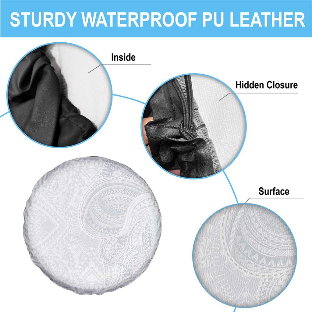 Lotu Tamaiti Spare Tire Cover Traditional Samoan Art Tattoos - Polynesian Pride