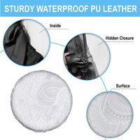 Lotu Tamaiti Spare Tire Cover Traditional Samoan Art Tattoos - Polynesian Pride