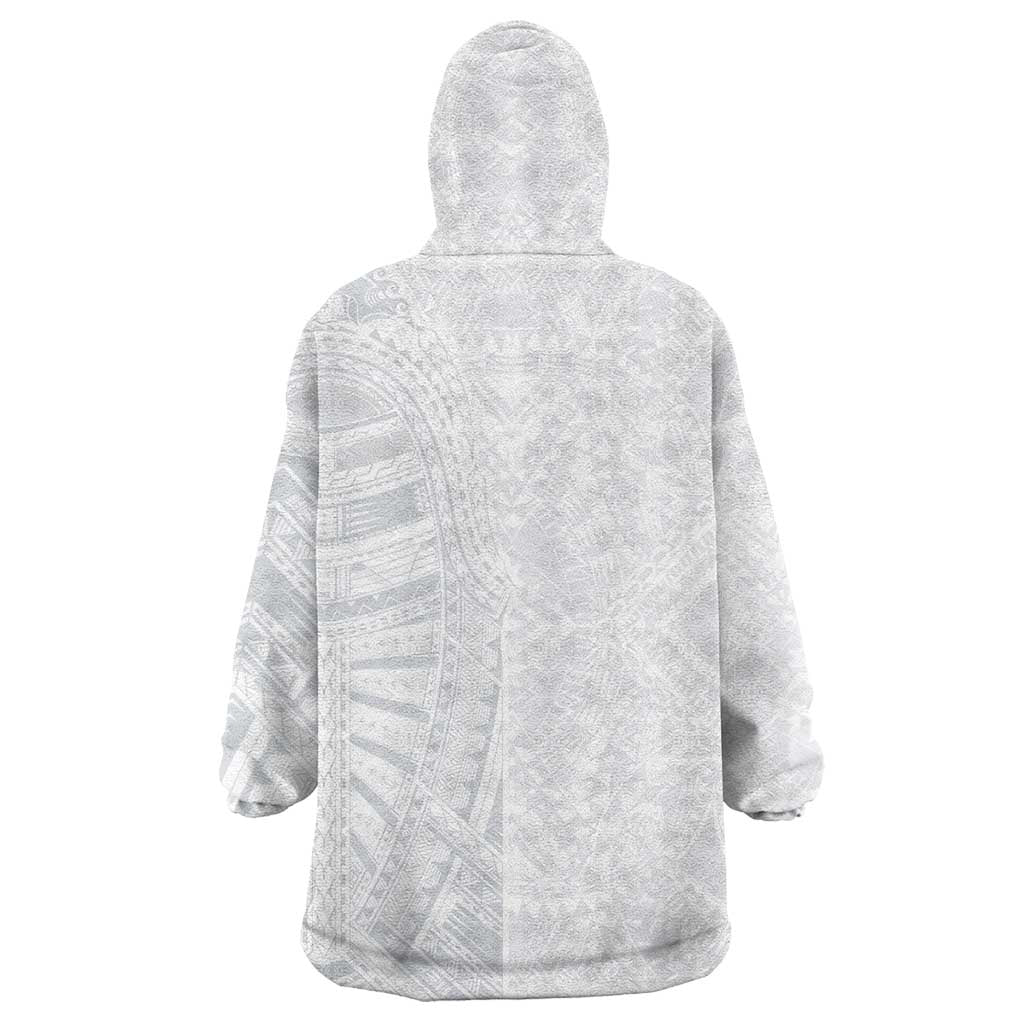 Lotu Tamaiti Wearable Blanket Hoodie Traditional Samoan Art Tattoos - Polynesian Pride