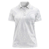 Lotu Tamaiti Women Polo Shirt Traditional Samoan Art Tattoos - Polynesian Pride