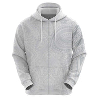 Lotu Tamaiti Zip Hoodie Traditional Samoan Art Tattoos - Polynesian Pride