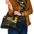 Kanaka Maoli Running Shoulder Handbag Kakau Pattern with Kanaka Maoli Flag Color