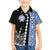 Fiji Queen Victoria School Kid Hawaiian Shirt Tapa and Polynesian Tribal Pattern Half Style LT03 Kid Black - Polynesian Pride