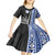 Fiji Queen Victoria School Kid Short Sleeve Dress Tapa and Polynesian Tribal Pattern Half Style LT03 - Polynesian Pride
