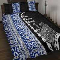 Fiji Queen Victoria School Quilt Bed Set Tapa and Polynesian Tribal Pattern Half Style LT03 - Polynesian Pride