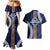 Fiji Ratu Kadavulevu School Couples Matching Mermaid Dress and Hawaiian Shirt Tapa and Polynesian Tribal Pattern LT03 - Polynesian Pride