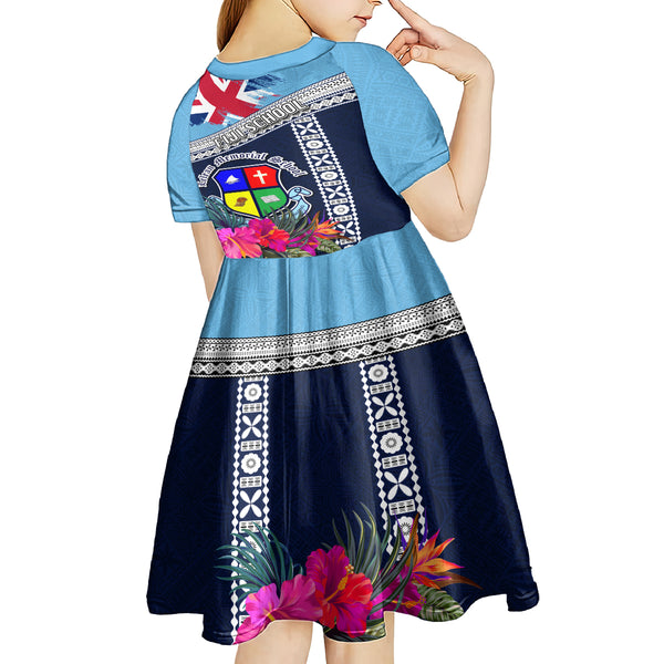 Old Tiralahilacha Kids Edlin Dress Mauve Fish main image 1