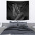 New Zealand Valentine's Day Tapestry Silver Fern and Line Art Love Couple