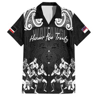 Aotearoa Waitangi Day - Toitu Te Tiriti Family Matching Long Sleeve Bodycon Dress and Hawaiian Shirt New Zealand Honour the Treaty