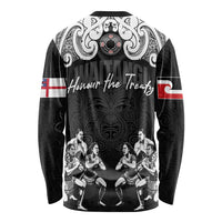 Aotearoa Waitangi Day - Toitu Te Tiriti Long Sleeve Shirt New Zealand Honour the Treaty