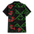 Hawaiian Green Kakau Art Tattoo-Ohia Lehua and Taro Leaves Hawaiian Shirt
