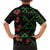 Hawaiian Green Kakau Art Tattoo-Ohia Lehua and Taro Leaves Hawaiian Shirt