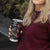 Hawaiian White Kakau Art Tattoo-Ohia Lehua and Taro Leaves Tumbler Cup