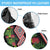 Aotearoa Tukutuku Motif Spare Tire Cover Pohutukawa and Fern Leaves