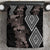 Aotearoa Tukutuku Motif Bedding Set Pohutukawa and Fern Leaves Grayscale Color