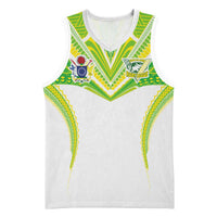 Custom Cook Islands Rugby Basketball Jersey Tatau Art Sport Style White Color