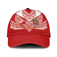 Tonga Rugby Classic Cap Ngatu Motifs and Pacific Patterns