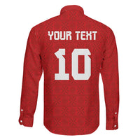 Custom Tonga Rugby Family Matching Puletasi and Hawaiian Shirt Ngatu Motifs and Pacific Patterns