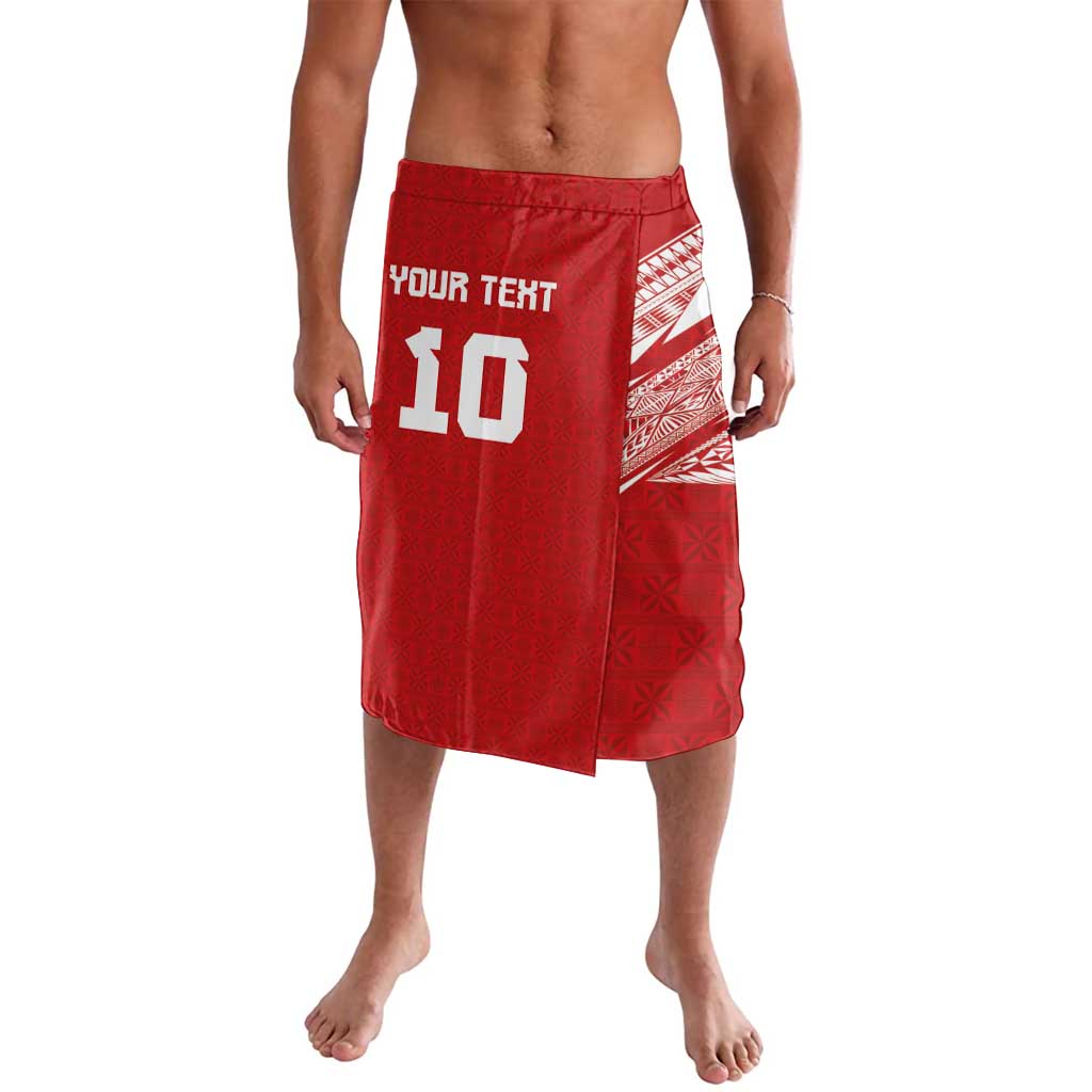 Custom Tonga Rugby Lavalava Ngatu Motifs and Pacific Patterns