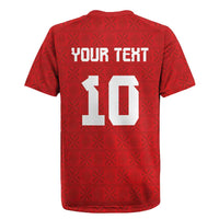 Custom Tonga Rugby Rugby Jersey Ngatu Motifs and Pacific Patterns