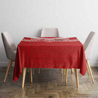 Tonga Rugby Tablecloth Ngatu Motifs and Pacific Patterns