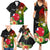 Wallis and Futuna Victory Day Family Matching Summer Maxi Dress and Hawaiian Shirt Tribal Polynesian Tattoo and Hibiscus Flower LT03 - Polynesian Pride