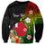 Wallis and Futuna Victory Day Sweatshirt Tribal Polynesian Tattoo and Hibiscus Flower LT03 Unisex Reggae - Polynesian Pride