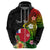 Wallis and Futuna Victory Day Zip Hoodie Tribal Polynesian Tattoo and Hibiscus Flower LT03 - Polynesian Pride