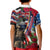 Hawaii and United States Memorial Day Kid Polo Shirt Honor and Remember The Fallen