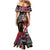 Hawaii and United States Memorial Day Mermaid Dress Honor and Remember The Fallen