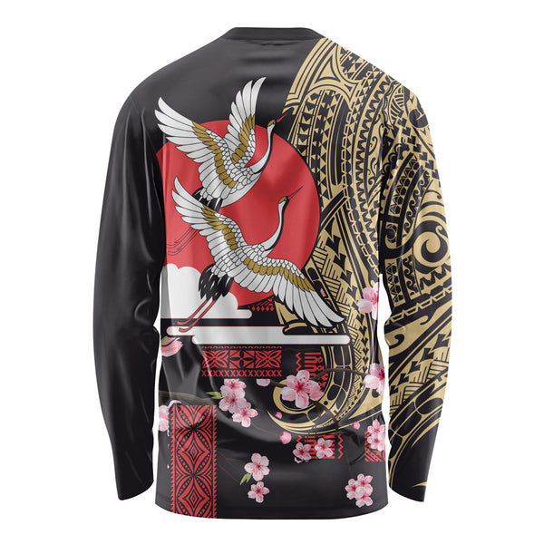 Nauru Custom Personalised Short Sleeve Shirt - Tribal Pattern Hibiscus