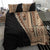 Samoa Siapo Motif Half Style Bedding Set Brown Version