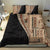 Samoa Siapo Motif Half Style Bedding Set Brown Version