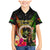 Vanuatu Independence Day Family Matching Mermaid Dress and Hawaiian Shirt Boars Tusk and Melanesian Warrior Indipendens Dei