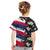 Hawaiian Flag Day Kid T Shirt Tropical Flowers and Leaves