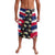 Hawaiian Flag Day Lavalava Tropical Flowers and Leaves