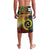 Vanuatu and Papua New Guinea Together Lavalava Bird-of-paradise and Pig Tusk Melanesian Pattern