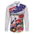 New Zealand Christmas Family Matching Off Shoulder Short Dress and Hawaiian Shirt Meri Kirihimete-Tuatara and Pohutukawa White Color