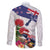 New Zealand Christmas Family Matching Summer Maxi Dress and Hawaiian Shirt Meri Kirihimete-Tuatara and Pohutukawa White Color
