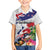 New Zealand Christmas Hawaiian Shirt Meri Kirihimete-Tuatara and Pohutukawa White Color