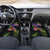 New Zealand Christmas Car Mats Meri Kirihimete-Tuatara and Pohutukawa Black Color