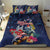 Australia and New Zealand Bedding Set Merry Christmas-Tuatara and Koala with Plants Xmas Style
