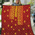 Samoa Tapa Pacific Tribal Pattern Quilt Hibiscus and Plumeria