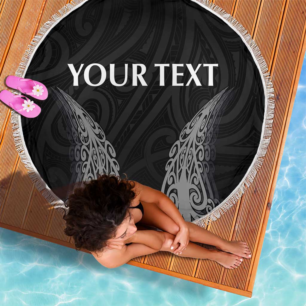 New Zealand Netball Beach Blanket Koru and Maori Tattoo Jersey