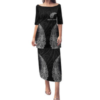 New Zealand Netball Family Matching Puletasi and Hawaiian Shirt Koru and Maori Tattoo Jersey