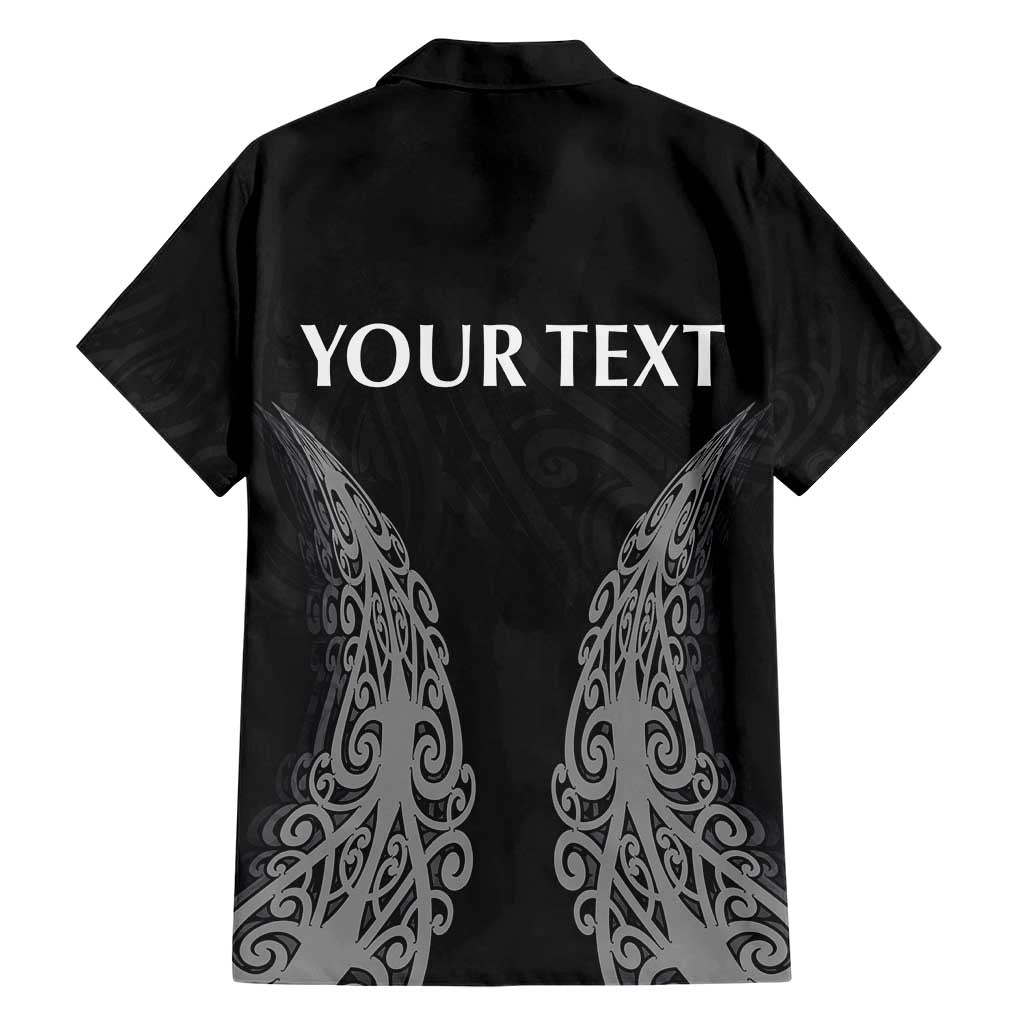 New Zealand Netball Family Matching Short Sleeve Bodycon Dress and Hawaiian Shirt Koru and Maori Tattoo Jersey