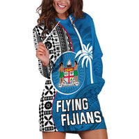 fiji-rugby-hoodie-dress-coat-of-arms-palm-tree-mix-polynesia-tapa-pattern