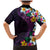 Hawaiian Plumeria-Polynesian Art Tattoo Mauve Color Family Matching Mermaid Dress and Hawaiian Shirt