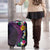 Hawaiian Plumeria-Polynesian Art Tattoo Mauve Color Luggage Cover